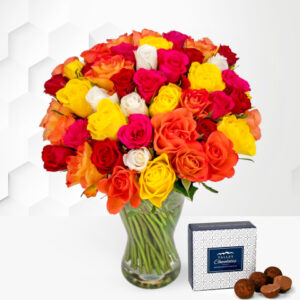 40 Roses - Free Chocs - Flower Delivery - Next Day Flowers - Flowers - Birthday Flowers - Next Day Flower Delivery