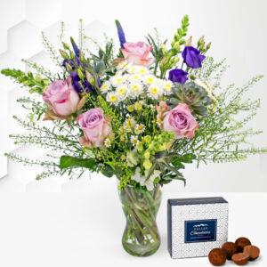 Wild and Wonderful - Free Chocs - Flower Delivery - Wildflower Bouquet - Flowers - Next Day Flower Delivery - Birthday Flowers