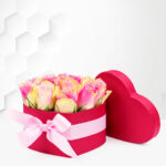 Happy Mother's Day - Mother's Day Flowers Hat Box - Mother's Day Roses - Mother's Day Hat Box Flowers
